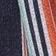 Orange & Navy Mint Multi Stripe Cross Front Knit Mini Dress | S-3X