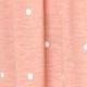 Vintage Boho Summer Fall Pink Teal Polka Dot Stripe Shift Swing Tiered Sleeveless Southern Midi Dress | Small-3 XL Plus