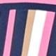 Boho Retro Vintage Multi Stripe Retro 60's Style  Mini Dress