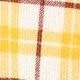 Boho Vintage Plaid Yellow Red Long Sleeve Cardigan With Pockets