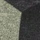 Boho Retro 60's Vintage Chevron Print Black Olive Baby Doll Tunic Top
