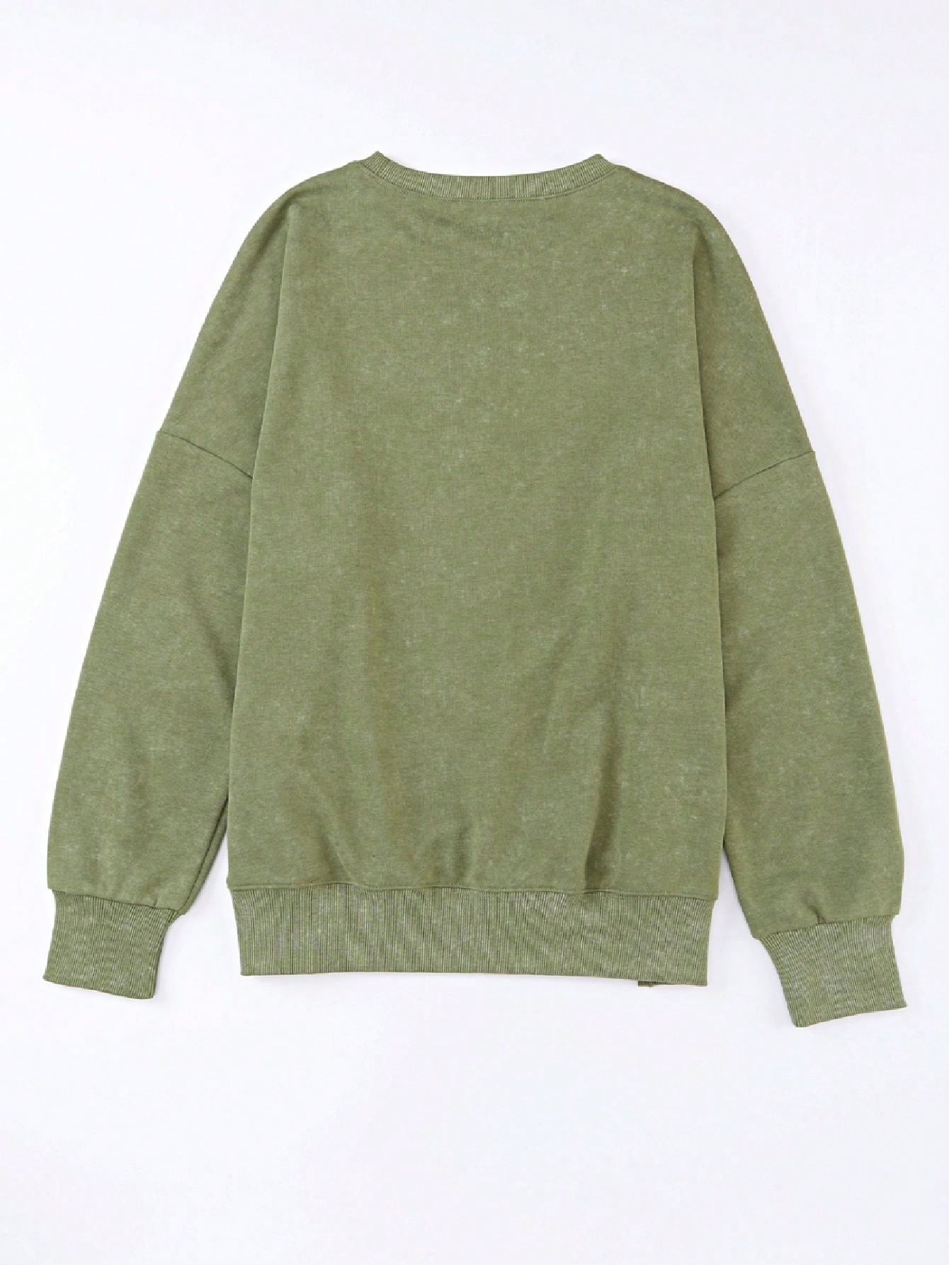 Boho Retro 60's Cotton Mix  Drop Shoulder Mineral Acid Washed Oversized Side Slit Dolman Shirt Top  Sweatshirt Pullover