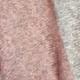 Boho Retro 70's 90's  Knit Brushed Ruffle Tiered Color Block Stripe Tunic Dress