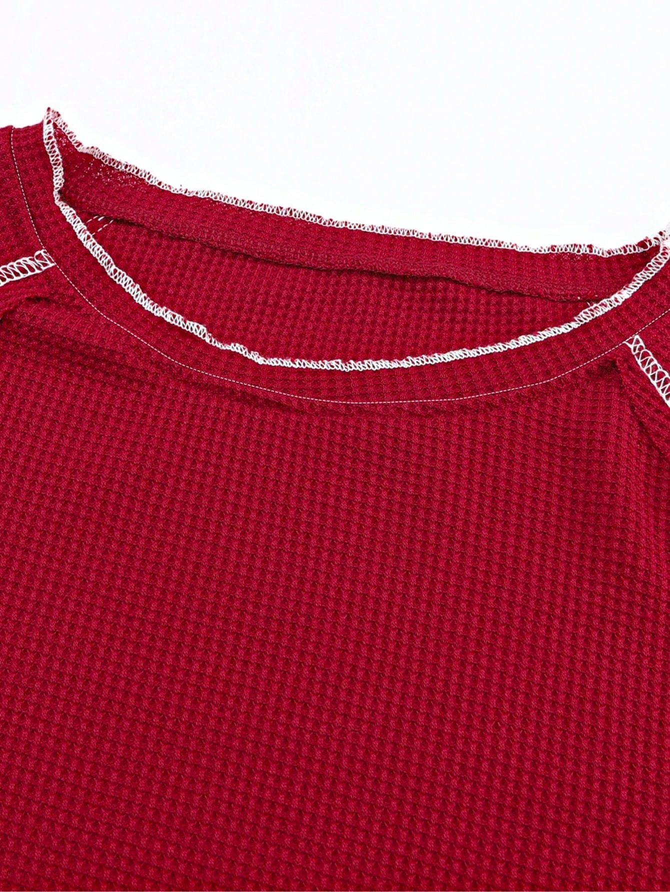 Boho Retro 90's Textured Mesh Color Block Floral Sleeve Drop Raglan Round Mock Neck  Layering Shoulder Mesh Lace Half And Long Sleeve Ivory Cream Navy Red Crew Neck Top Shirt Blouse