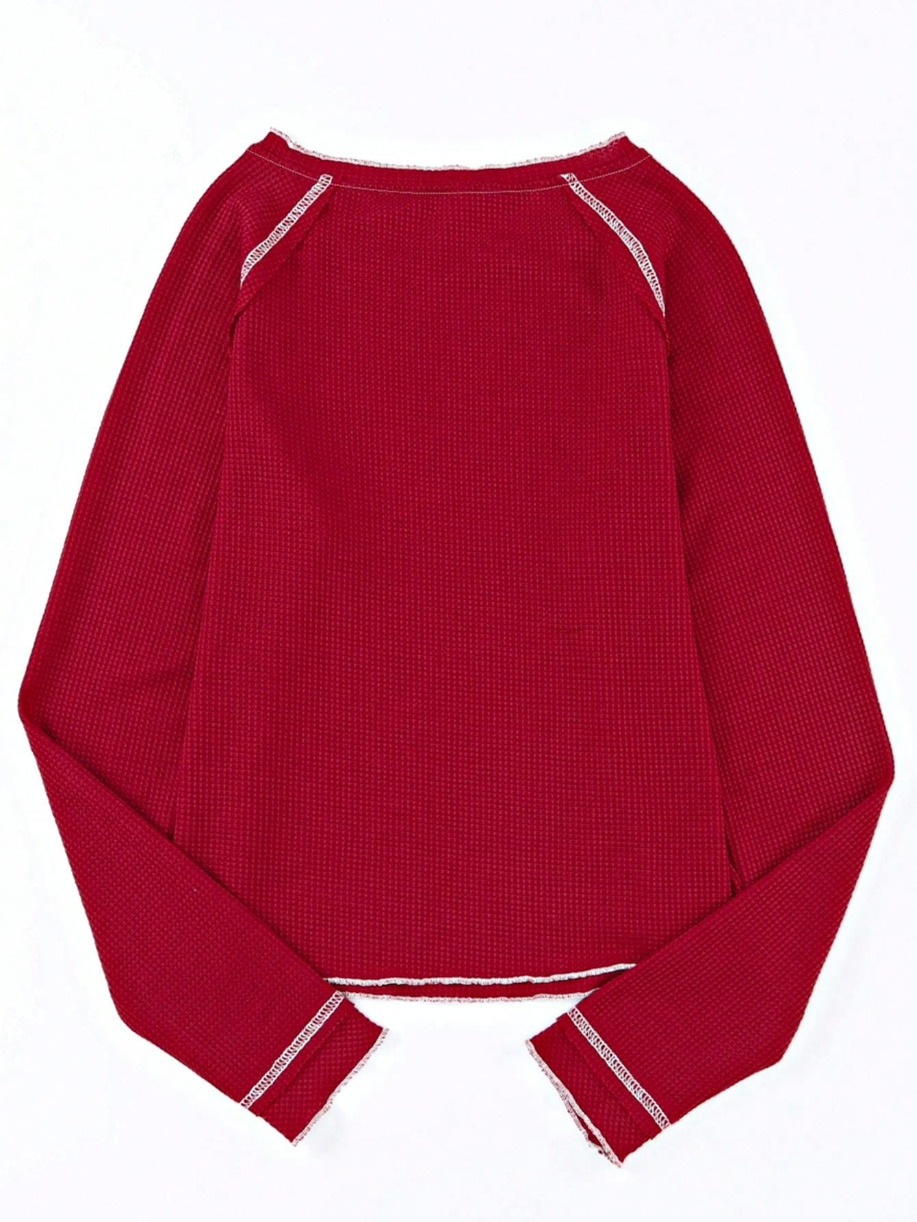 Boho Retro 90's Textured Mesh Color Block Floral Sleeve Drop Raglan Round Mock Neck  Layering Shoulder Mesh Lace Half And Long Sleeve Ivory Cream Navy Red Crew Neck Top Shirt Blouse