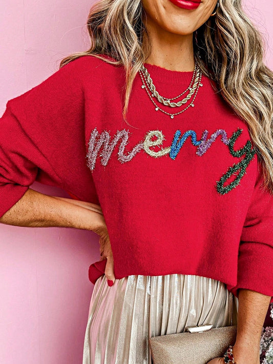 Boho Retro Vintage Viscose 60's  Drop Shoulder Side  Sleeve Rose Pink Cream Blue  Sweater Knit Top Pullover