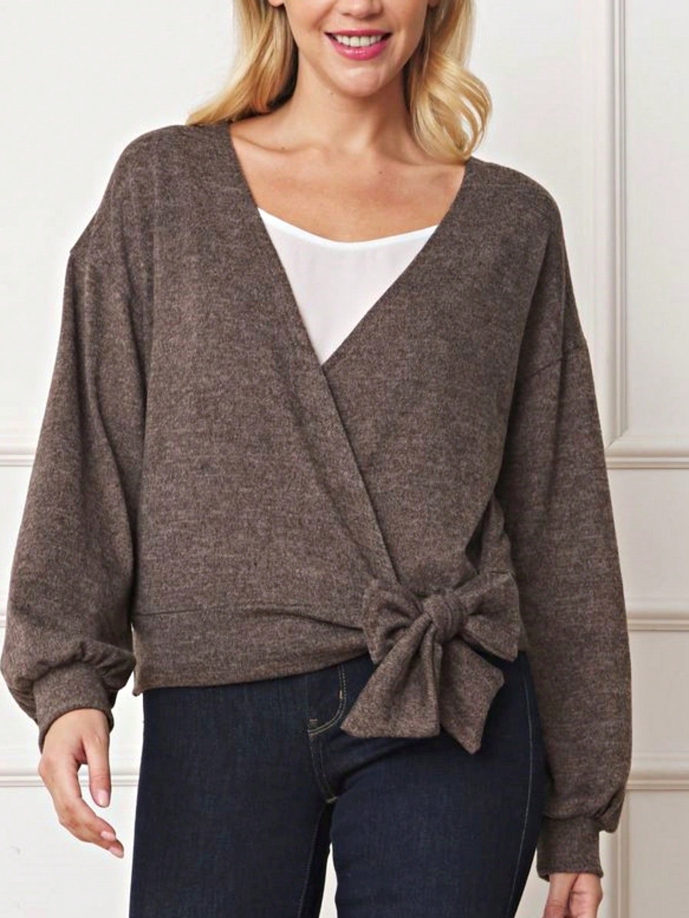 Boho Retro 90's Vintage Black Round Cowl Draped Neck Nordic Dolman Batwing Sleeve Poncho Cape Tunic Top Sweater Pullover