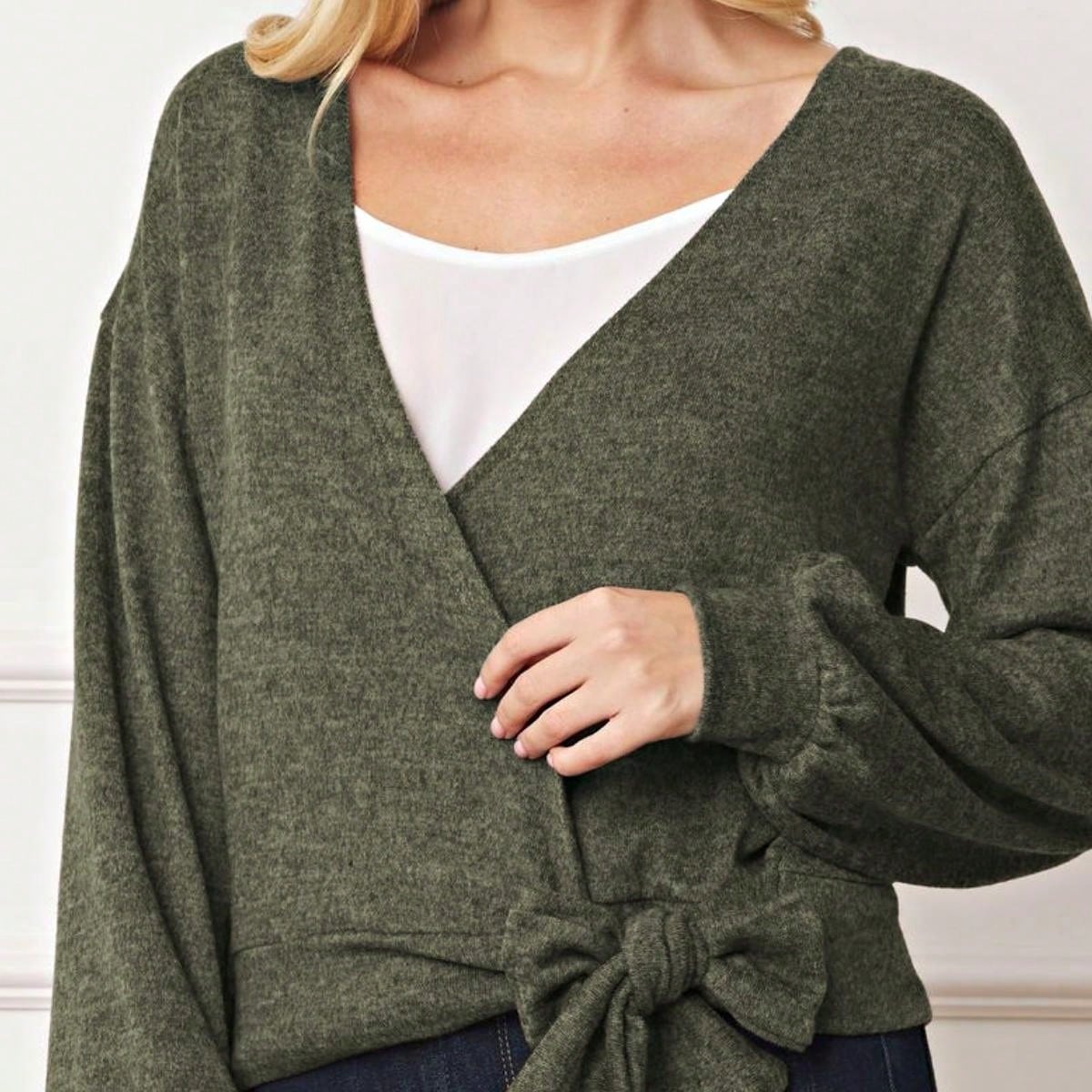 Boho Retro 90's Vintage Black Round Cowl Draped Neck Nordic Dolman Batwing Sleeve Poncho Cape Tunic Top Sweater Pullover