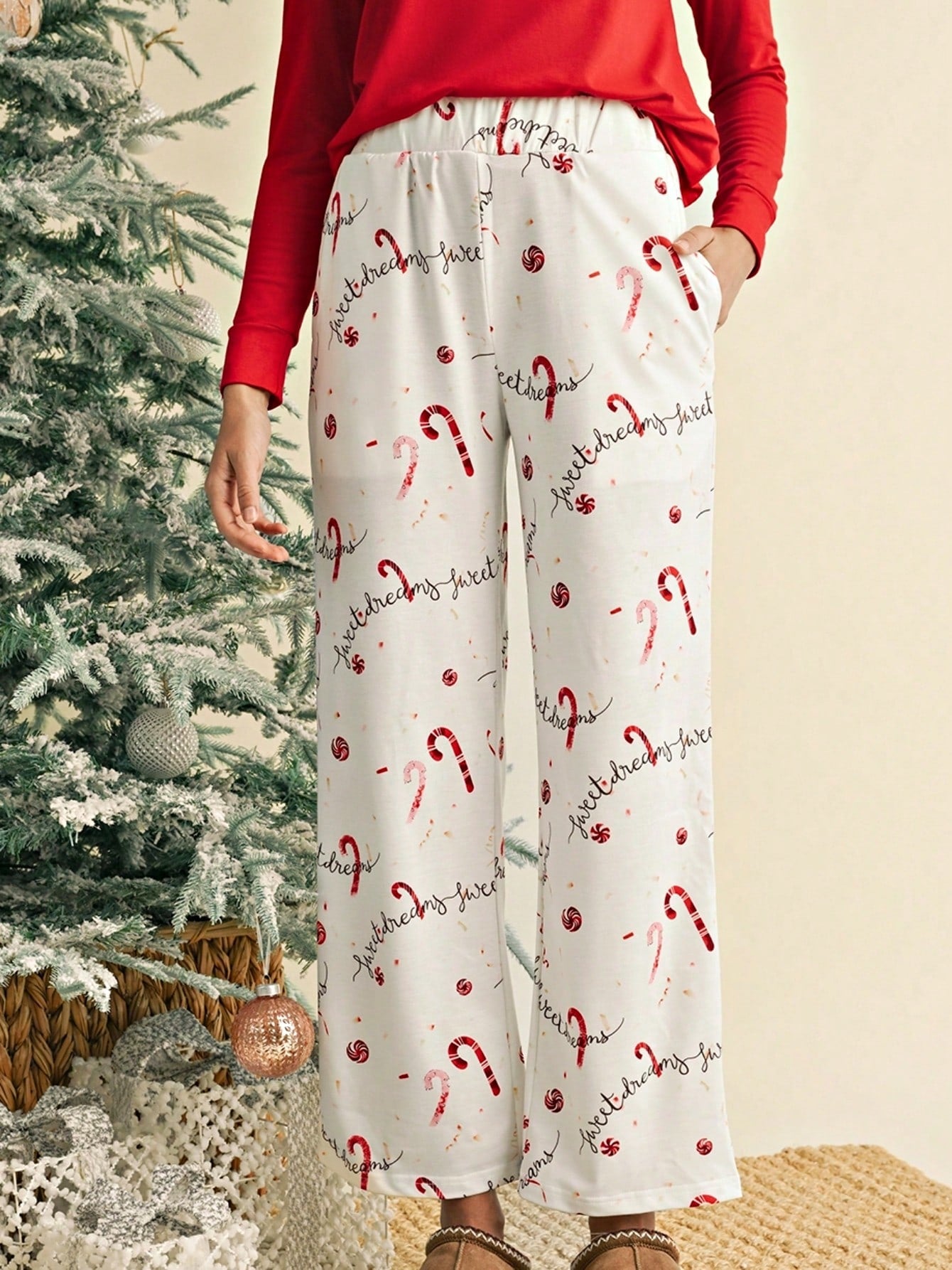 Boho Retro 60's Viscose Ribbed Knit Drop Shoulder Dolman V Neck Top & Pants Loungewear Set