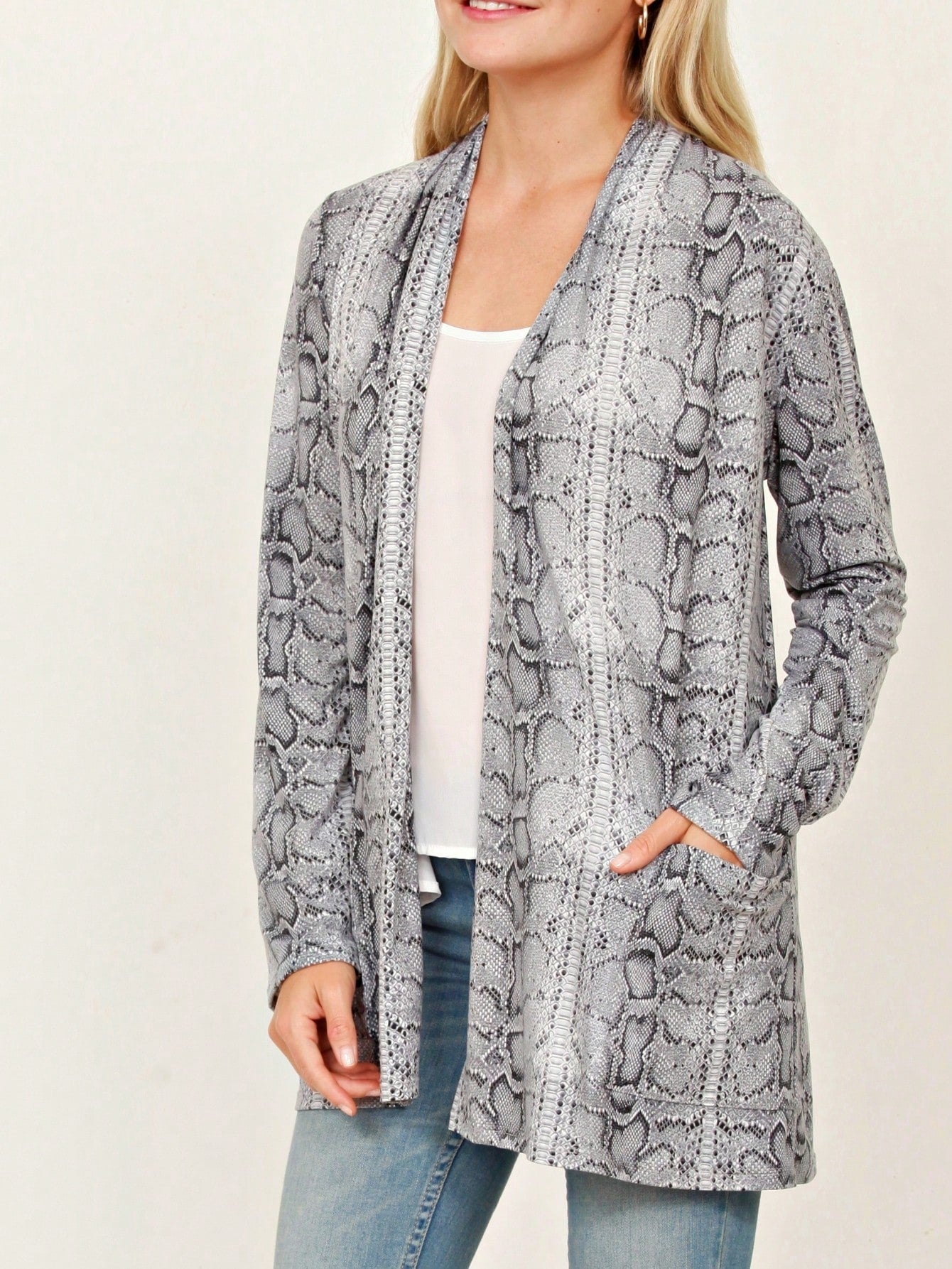 Boho Vintage Plaid Yellow Red Long Sleeve Cardigan With Pockets