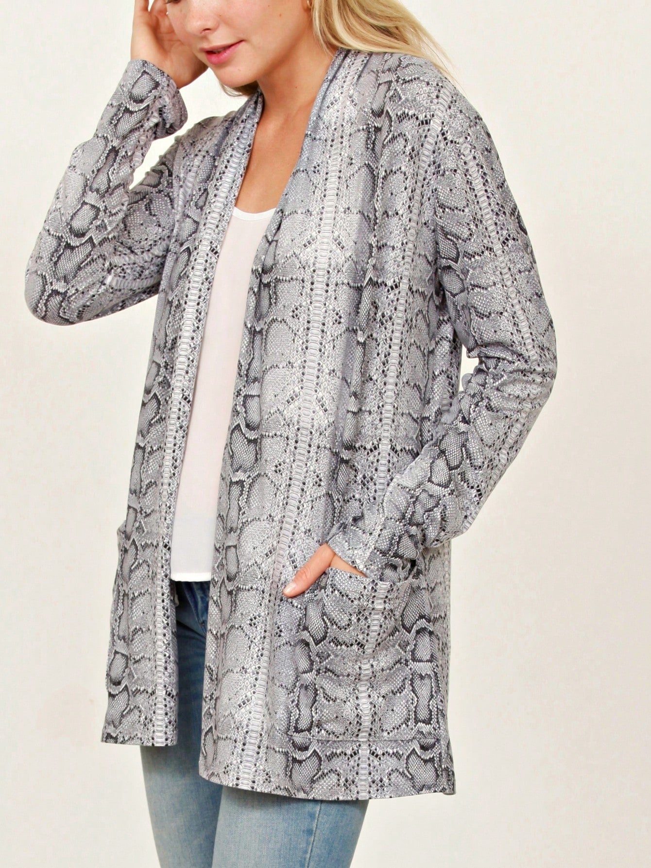 Boho Vintage Plaid Yellow Red Long Sleeve Cardigan With Pockets