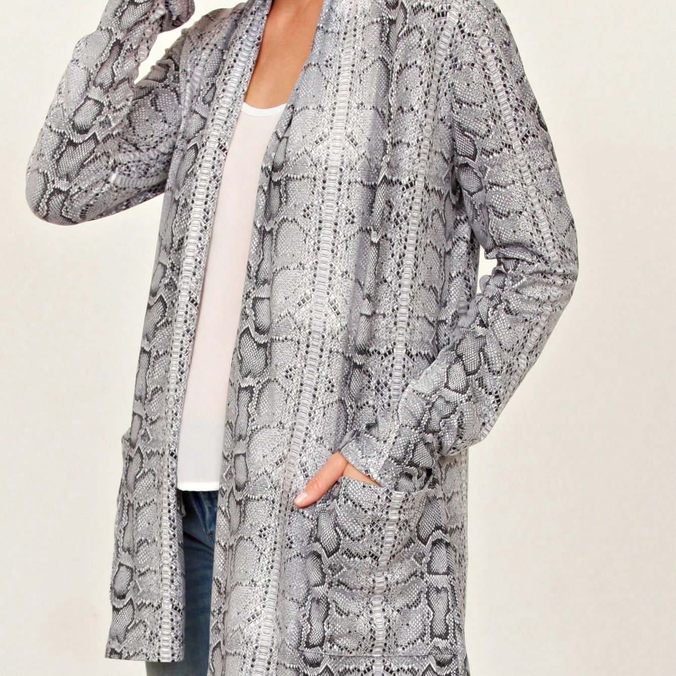 Boho Vintage Plaid Yellow Red Long Sleeve Cardigan With Pockets