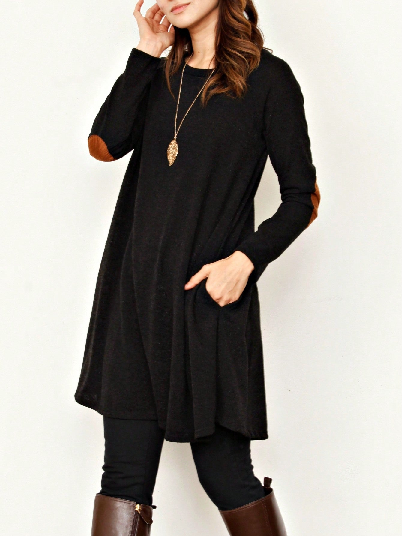 Boho Retro Solid Rayon Cool  Color Mini Dress Short Sleeves Grey Charcoal Olive Navy Small To 3XL Plus Curvy