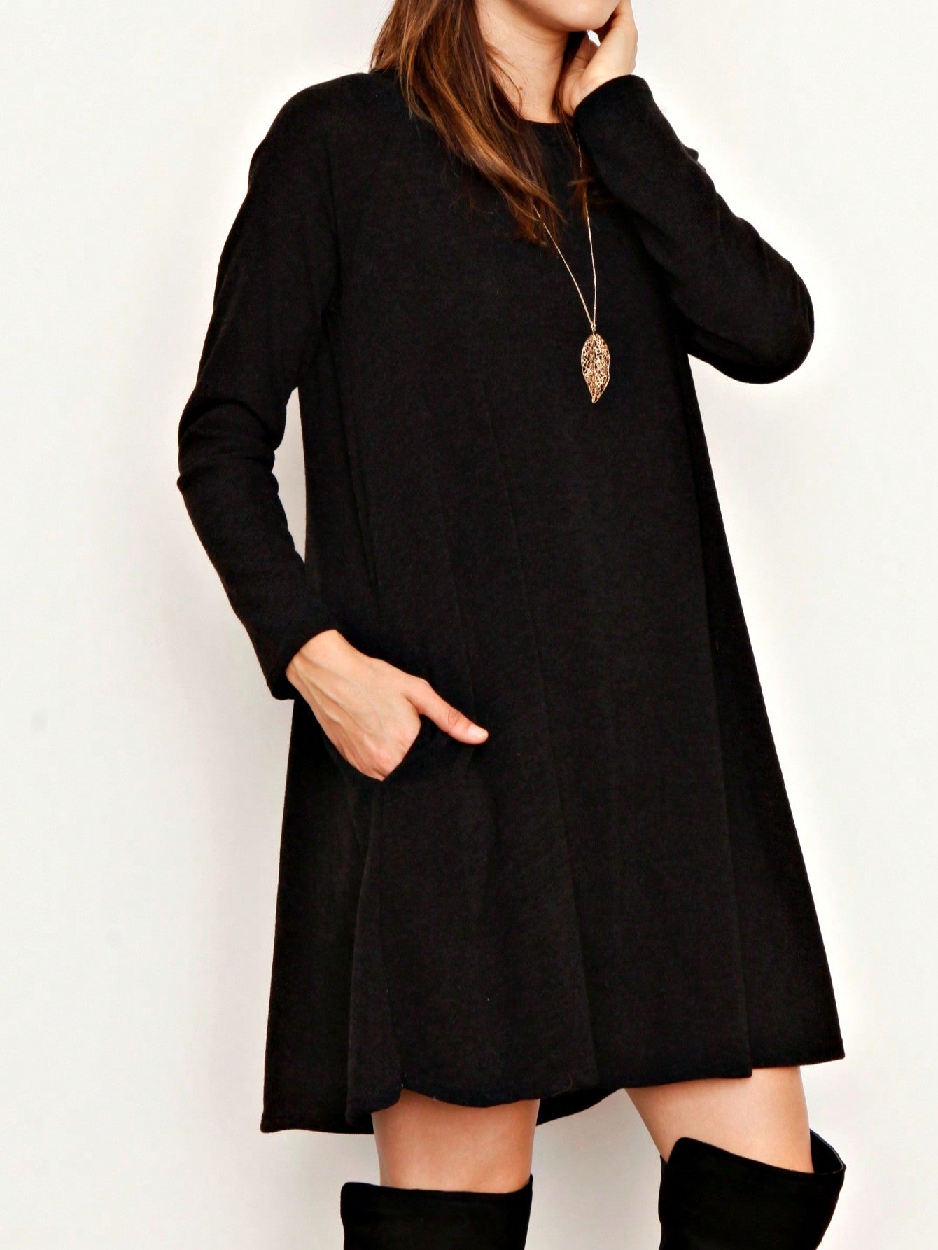 Boho Retro Solid Rayon Cool  Color Mini Dress Short Sleeves Grey Charcoal Olive Navy Small To 3XL Plus Curvy