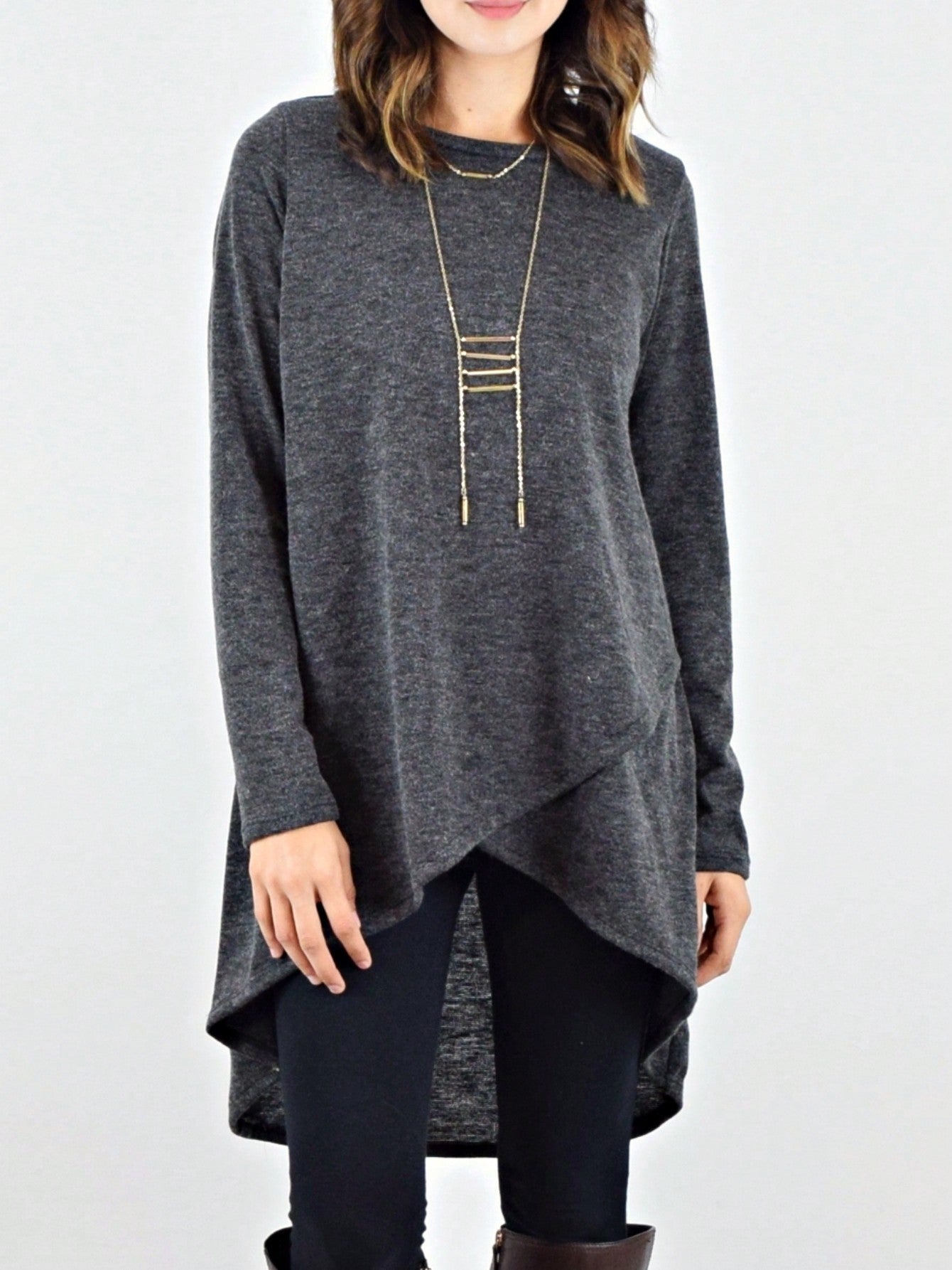 Boho Retro 90's Vintage Black Round Cowl Draped Neck Nordic Dolman Batwing Sleeve Poncho Cape Tunic Top Sweater Pullover