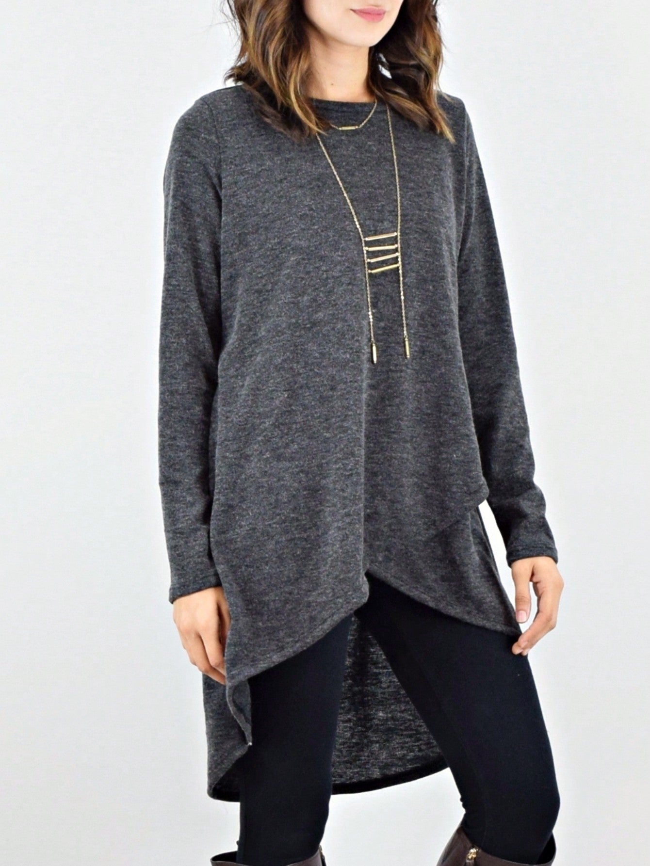 Boho Retro 90's Vintage Black Round Cowl Draped Neck Nordic Dolman Batwing Sleeve Poncho Cape Tunic Top Sweater Pullover