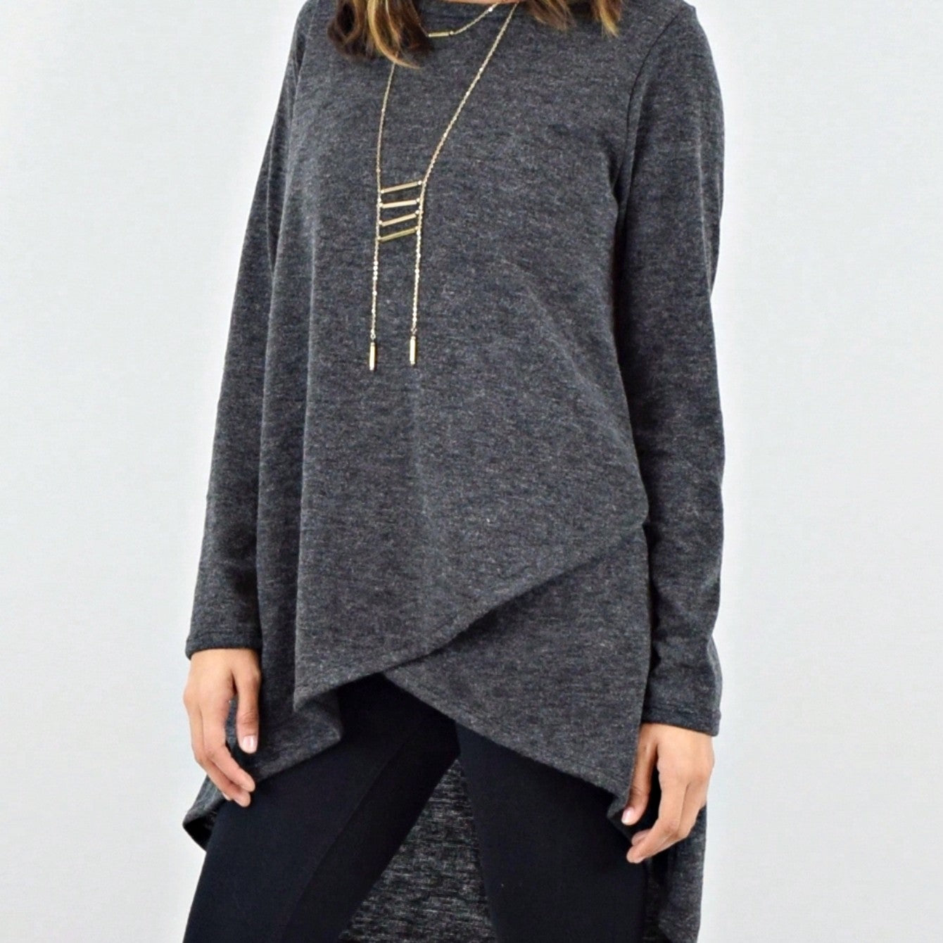 Boho Retro 90's Vintage Black Round Cowl Draped Neck Nordic Dolman Batwing Sleeve Poncho Cape Tunic Top Sweater Pullover