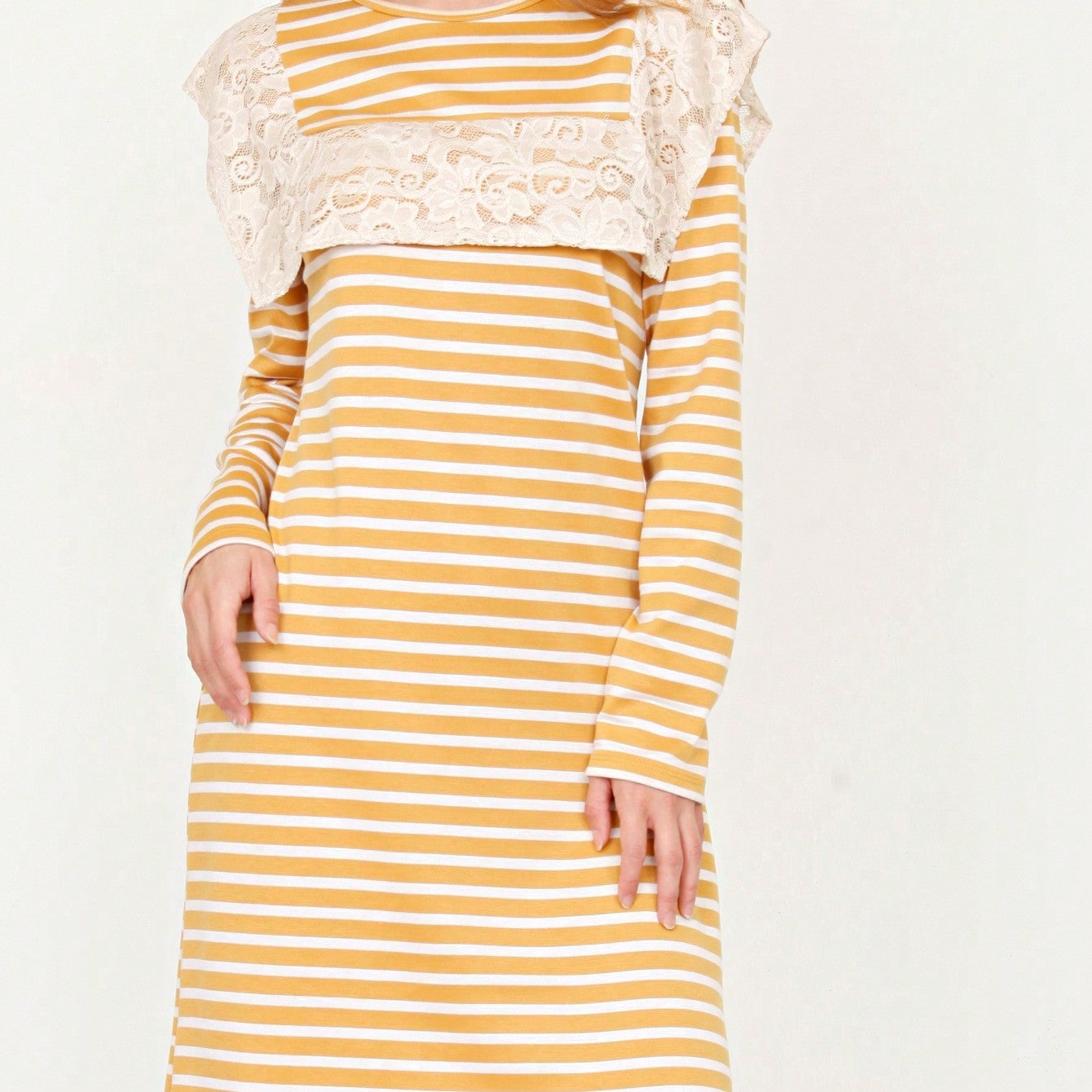 Boho Retro Classic Cap Sleeve Raglan Contrast  Stripe Green Red Navy Pink Grey Tunic Dress
