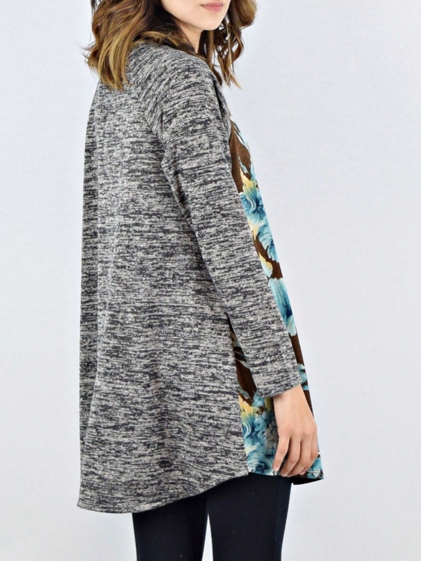 Boho Retro 90's Vintage  Preppy V Stitch  Stripe Knit Contrast Binding Brushed Soft Stripe Raglan Sleeve Tunic Top Pullover