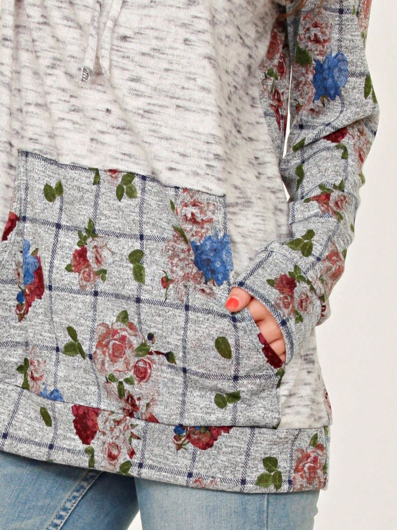 Boho Retro Solid Knit Button Turtle Neck Tulip Slit Tunic Top  Knit Top