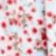 Boho Retro Ditsy Floral Flutter Puff Sleeve Square Neck Tiered Ruffle Tea Midi Length Classic Bridgerton Dress