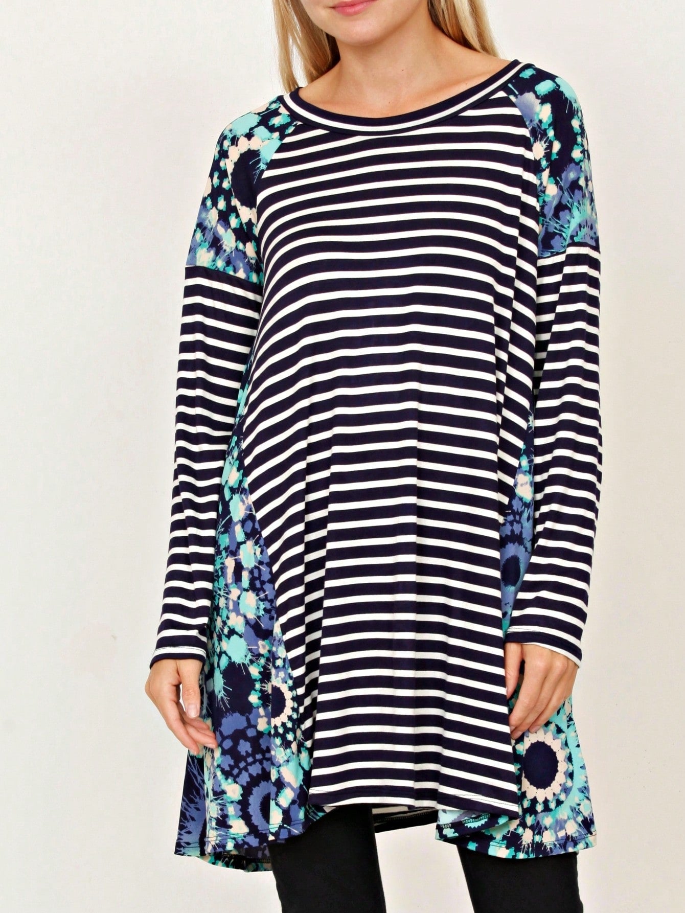 Boho Retro Gingham Rayon Summer Cool Soft Half Sleeve Ruffle Bell Stripe Midi Dress