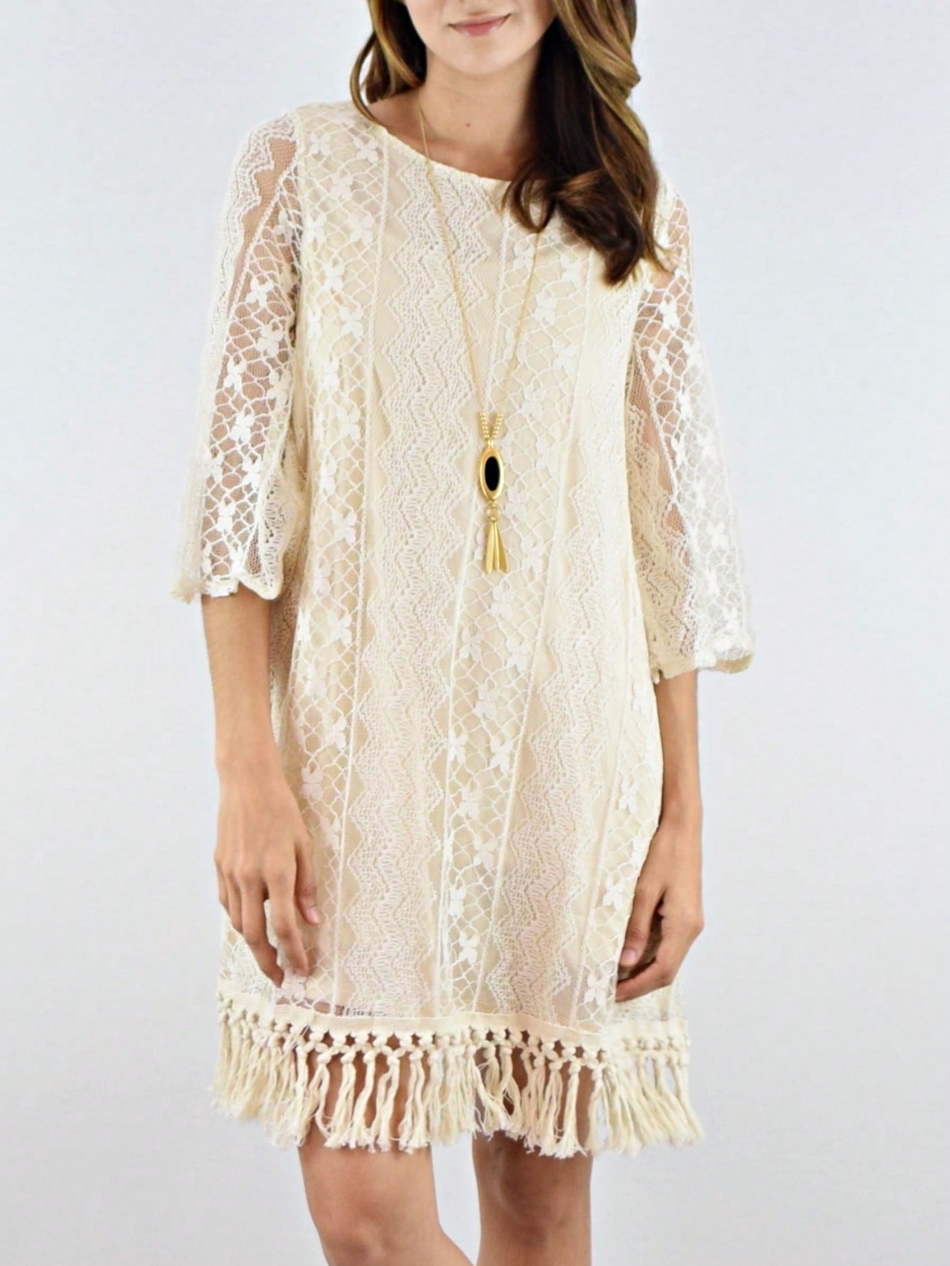 Boho Retro 90's Textured Mesh Color Block Floral Sleeve Drop Raglan Round Mock Neck  Layering Shoulder Mesh Lace Half And Long Sleeve Ivory Cream Navy Red Crew Neck Top Shirt Blouse