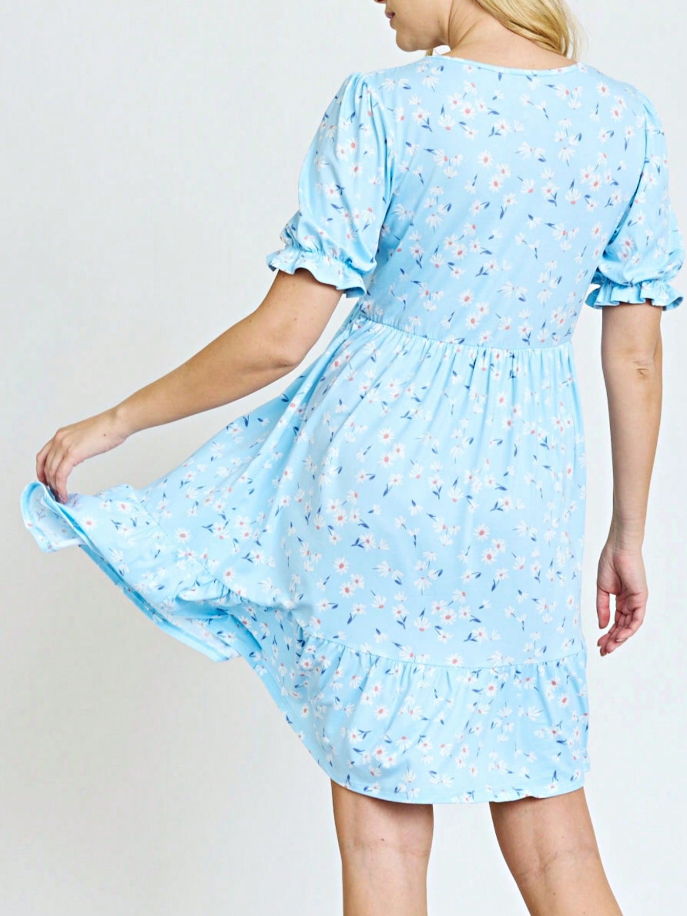 Chevron Stripe Paisley Oriental Floral Southern Style Gathered Pleated Swing Dress | S-3X