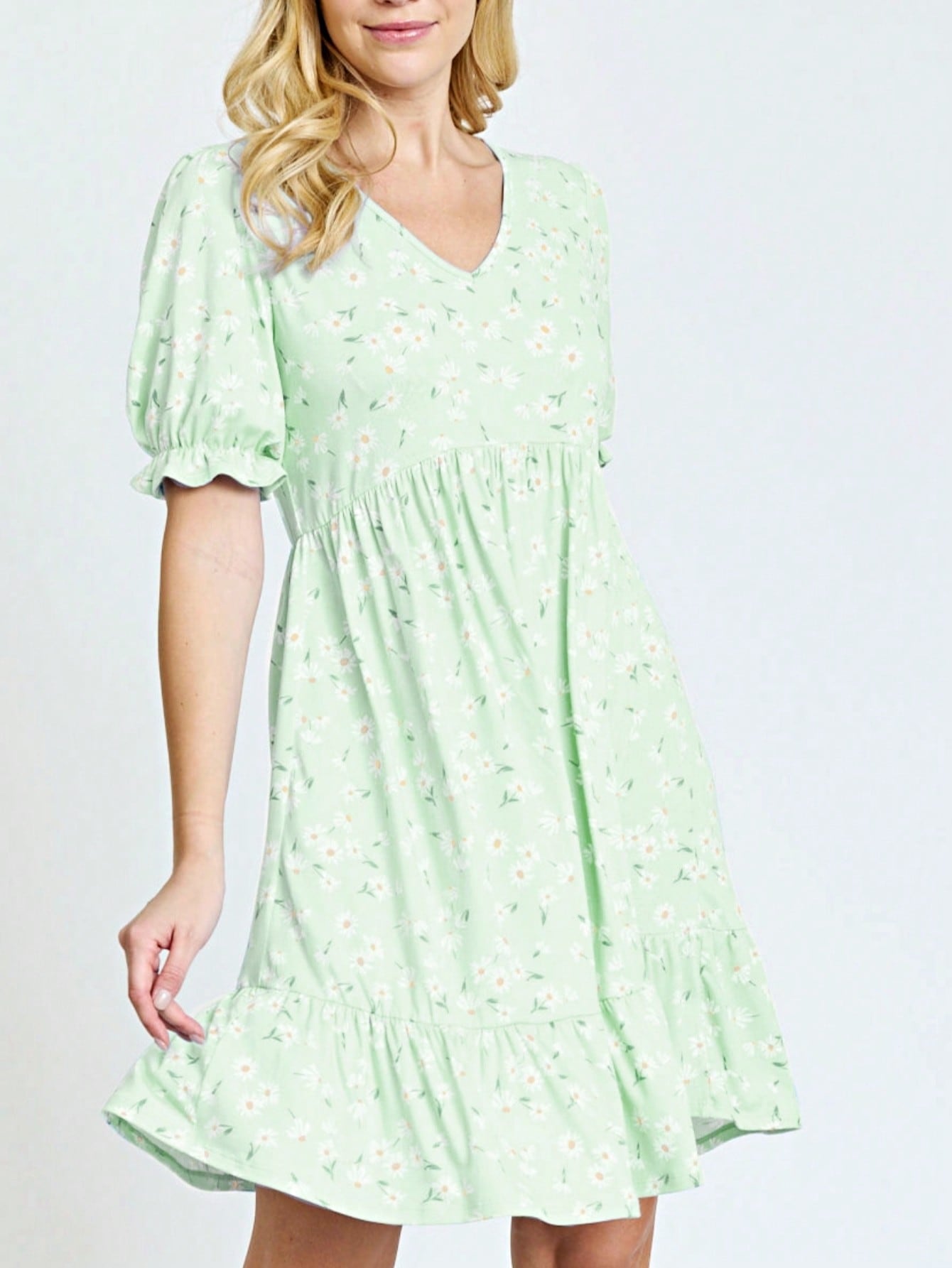 Chevron Stripe Paisley Oriental Floral Southern Style Gathered Pleated Swing Dress | S-3X