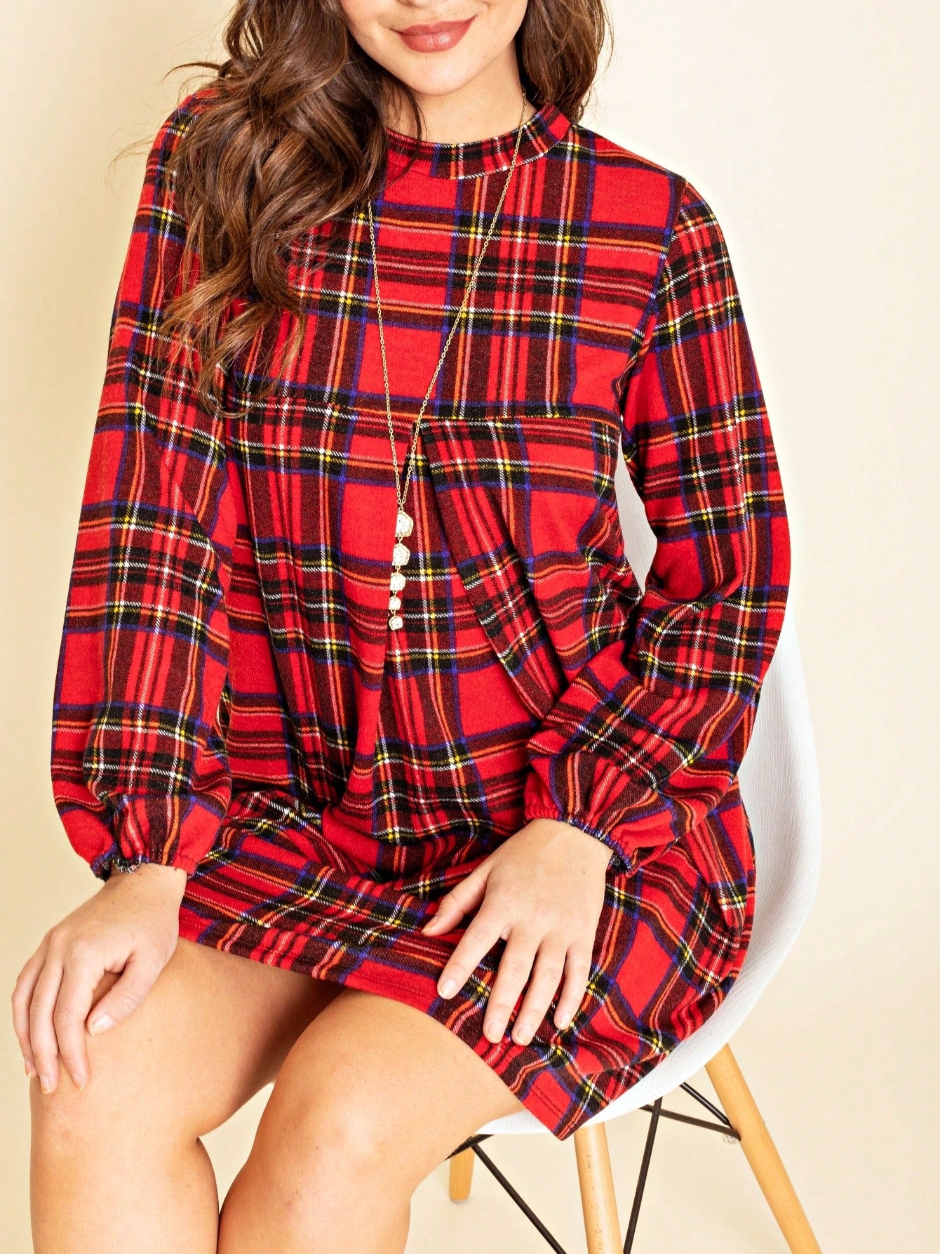 Orange & Navy Mint Multi Stripe Cross Front Knit Mini Dress | S-3X