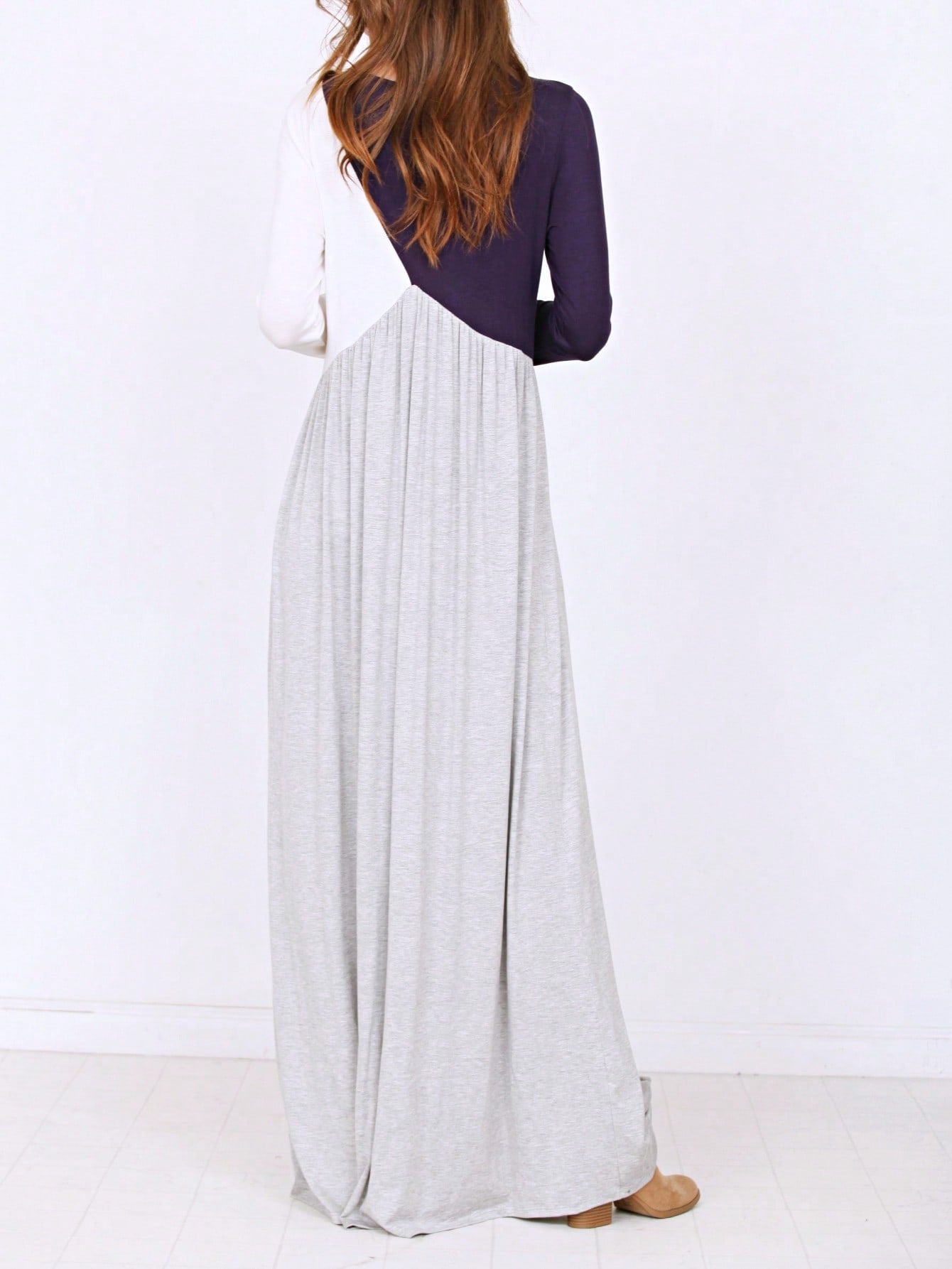 Elegant Floral Maxi Dress With Plunging Neckline Short Sleeve Surplice Sash Versatile Summer Dress For Women