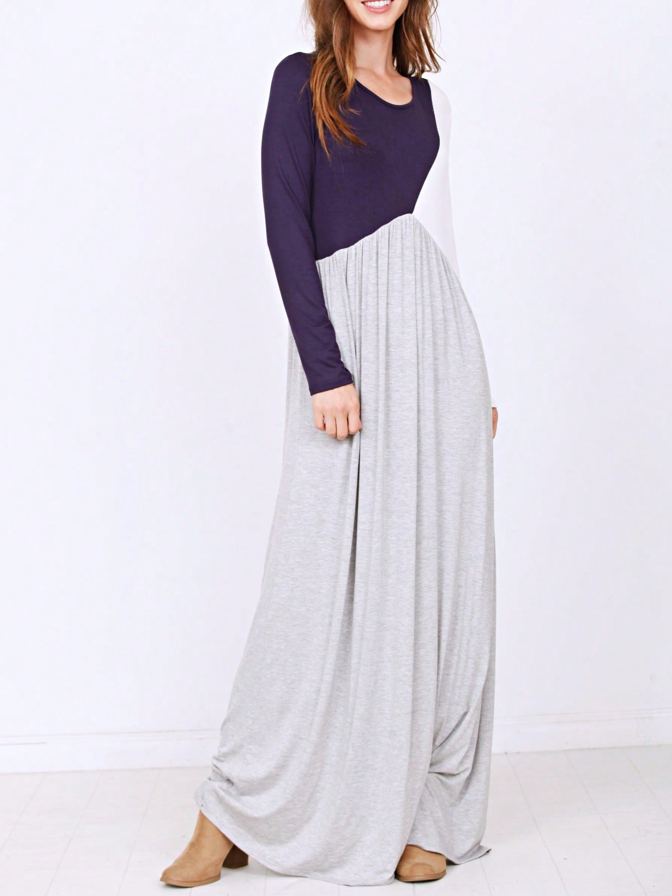Elegant Floral Maxi Dress With Plunging Neckline Short Sleeve Surplice Sash Versatile Summer Dress For Women