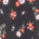 Boho Retro Multi Ditsy Floral Stripe Blue Charcoal Black Coral Short Sleeve Maxi Long Dress With Pocket | S-3X