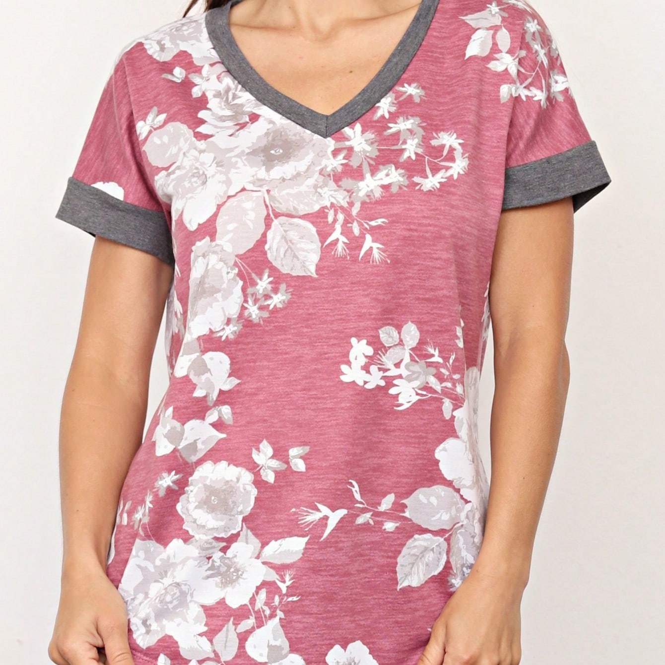 Black White Leopard Animal & Tropical Print Raglan Cap Sleeve Top Shirt Blouse | S-3X