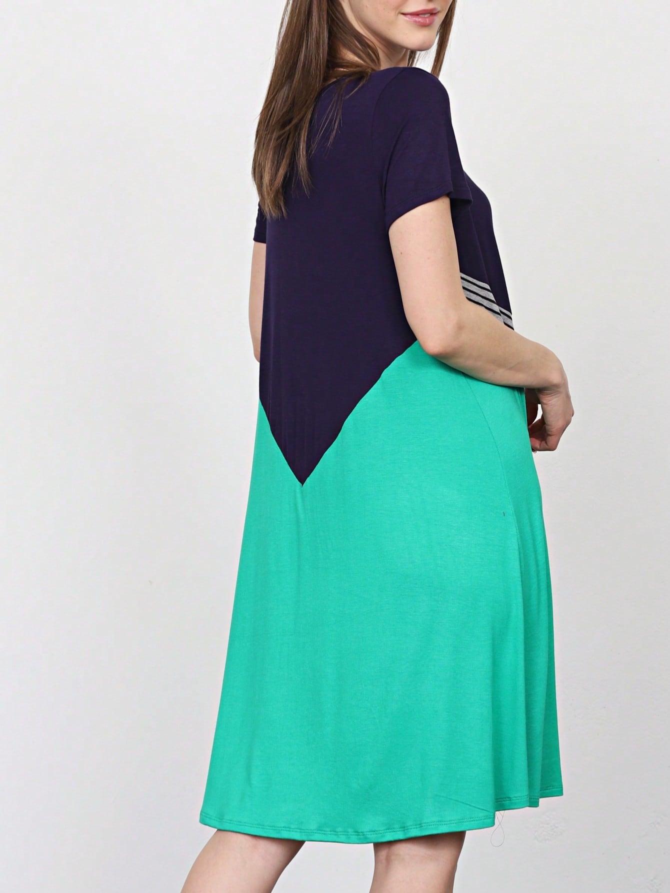 Boho Retro Mint Yellow Green Raglan Ruffle Sleeve Rayon Aline Cool Summer Tunic Dress With Pocket