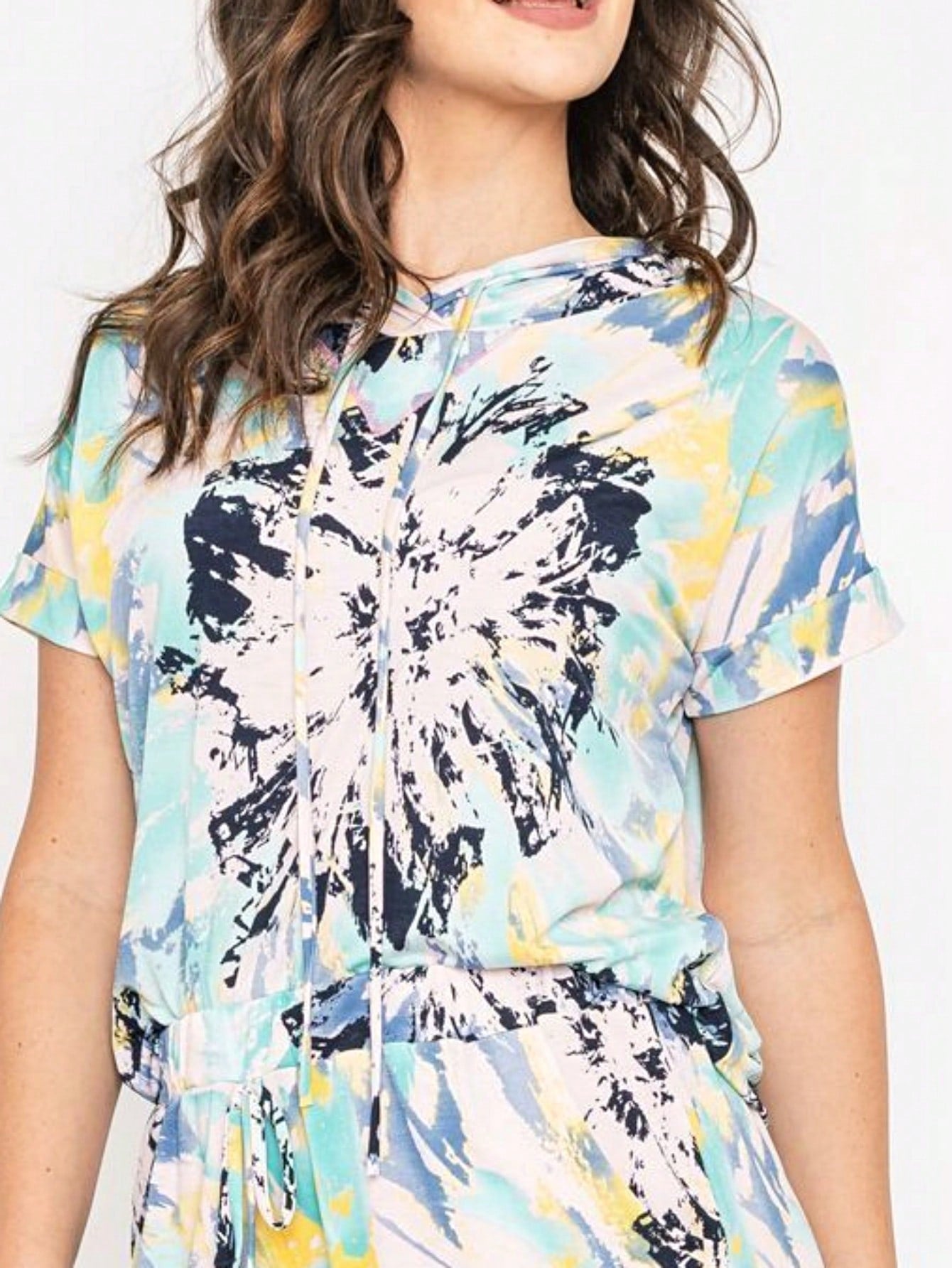 Black White Leopard Animal & Tropical Print Raglan Cap Sleeve Top Shirt Blouse | S-3X