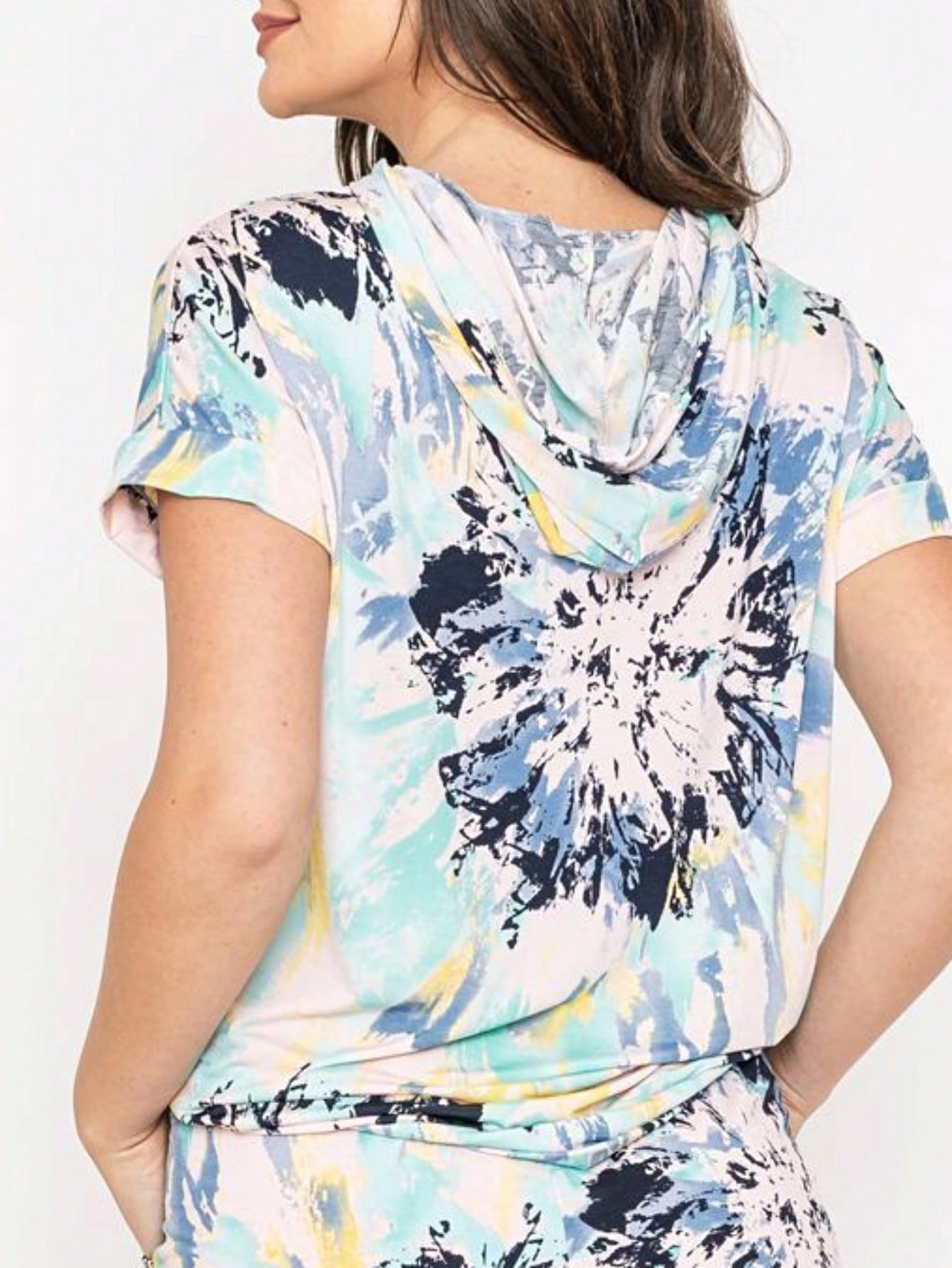 Black White Leopard Animal & Tropical Print Raglan Cap Sleeve Top Shirt Blouse | S-3X