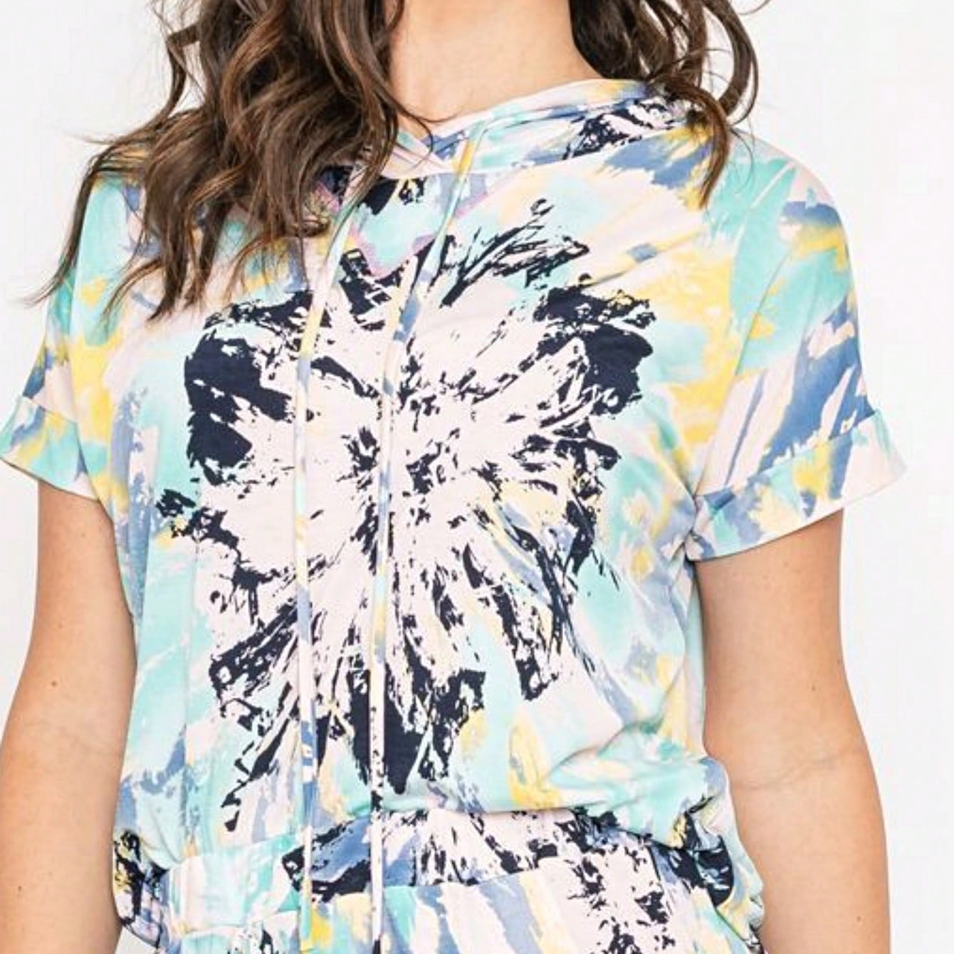 Black White Leopard Animal & Tropical Print Raglan Cap Sleeve Top Shirt Blouse | S-3X