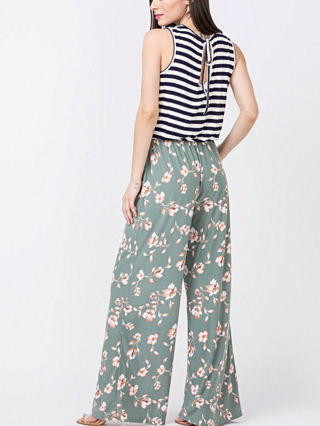Boho Drawstring Black Charcoal Navy Y2K Romper Jumpsuit