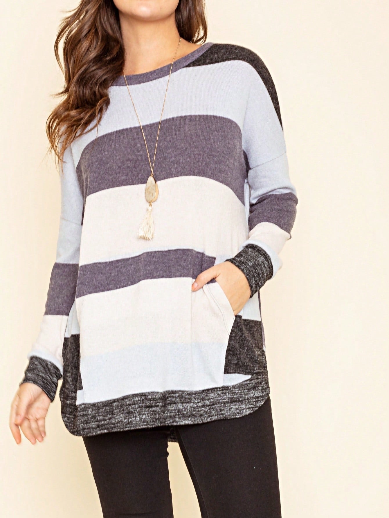 Boho Retro 90's Vintage Preppy Aline Baby Doll Checkered Cotton Top Blouse Cozy Plaid Fall Winter Tunic