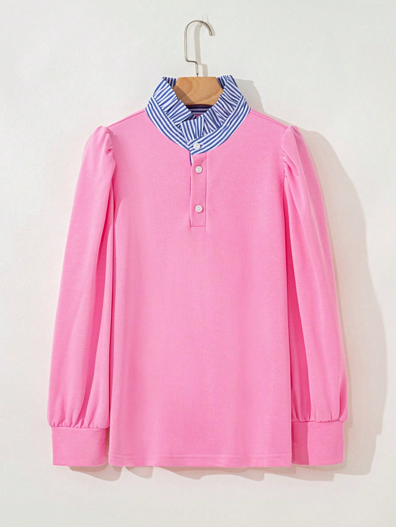 Boho Retro Cream Beige Vintage 90's Star Jean Patch Cotton Mix Long Sleeve Top Pull Over Dolman Sleeve Sweatshirt Pullover