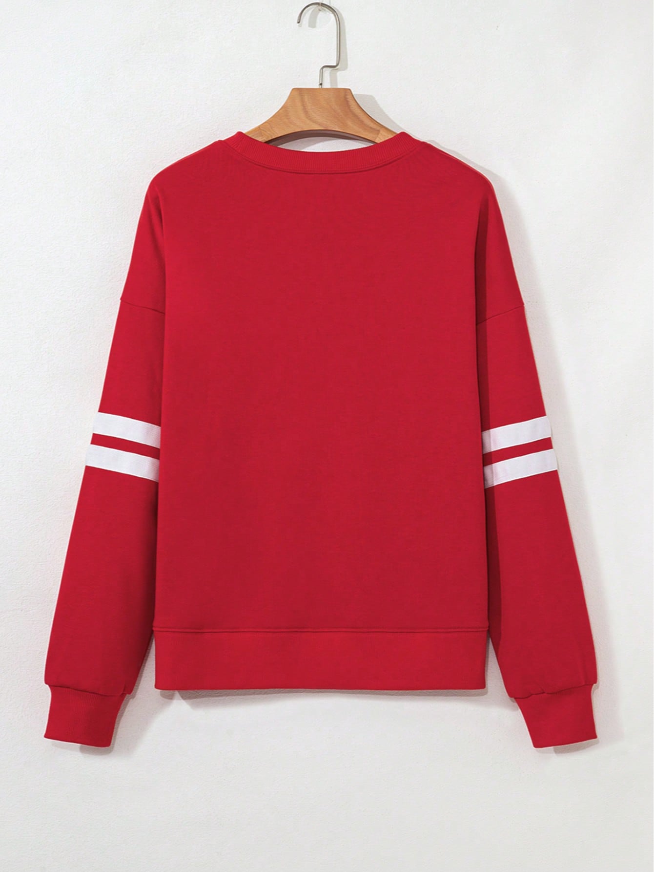 Boho Retro Cream Beige Vintage 90's Star Jean Patch Cotton Mix Long Sleeve Top Pull Over Dolman Sleeve Sweatshirt Pullover