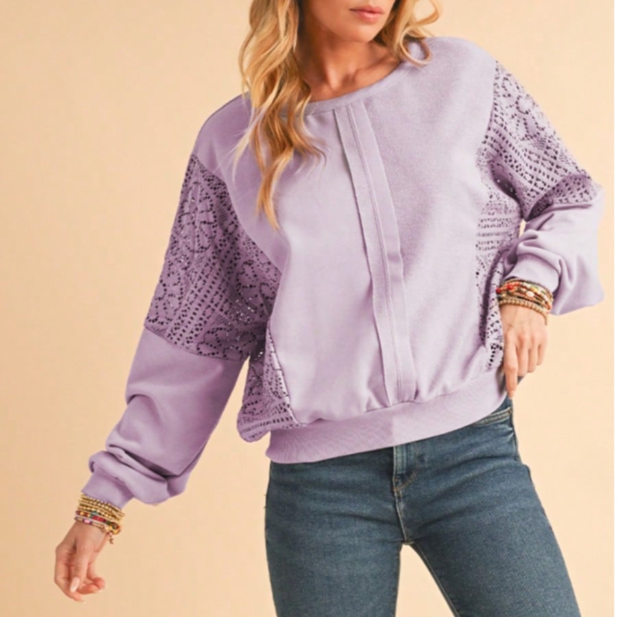 Boho Retro 60's Cotton Mix  Drop Shoulder Mineral Acid Washed Oversized Side Slit Dolman Shirt Top  Sweatshirt Pullover