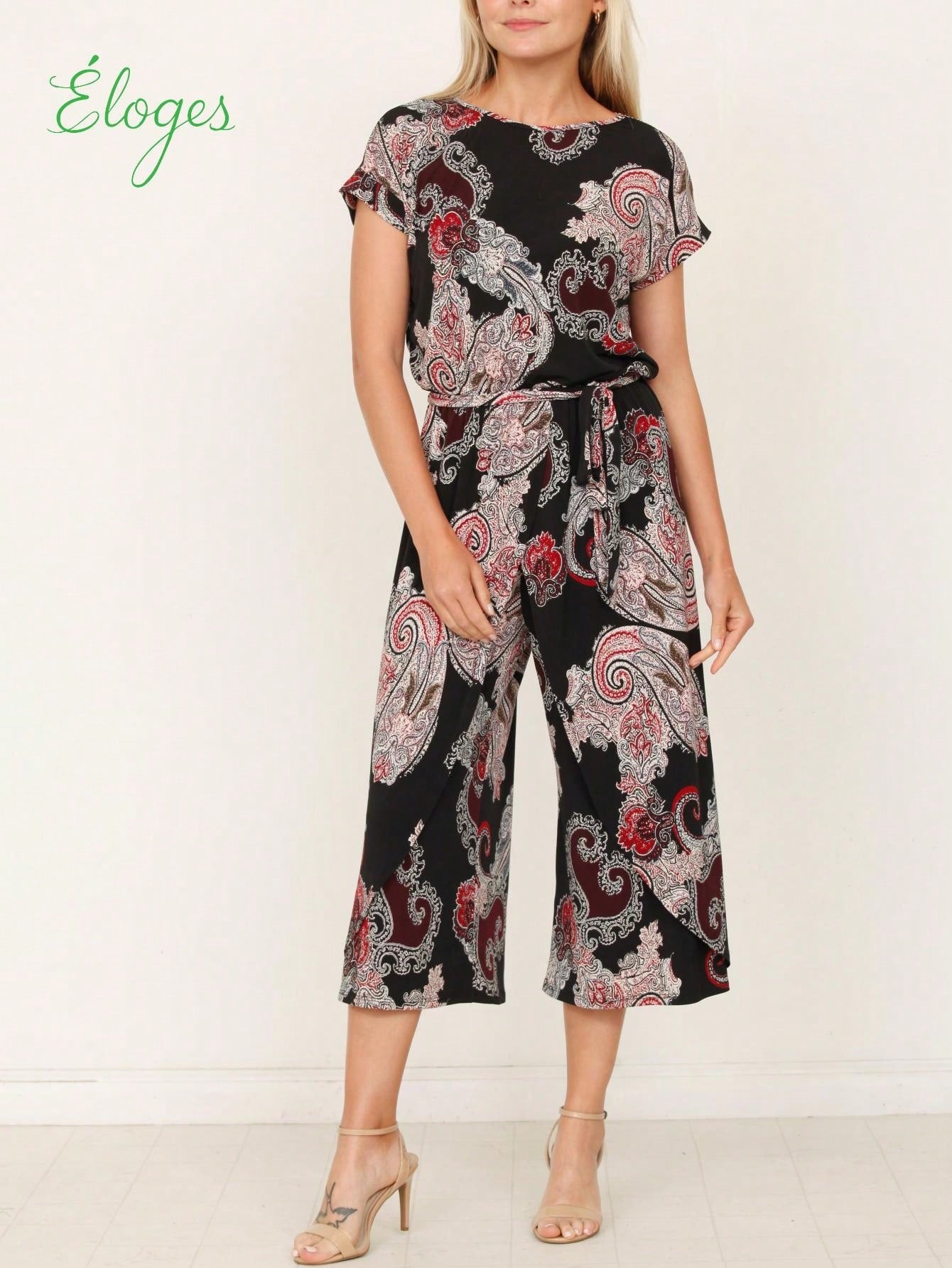 Boho Drawstring Black Charcoal Navy Y2K Romper Jumpsuit