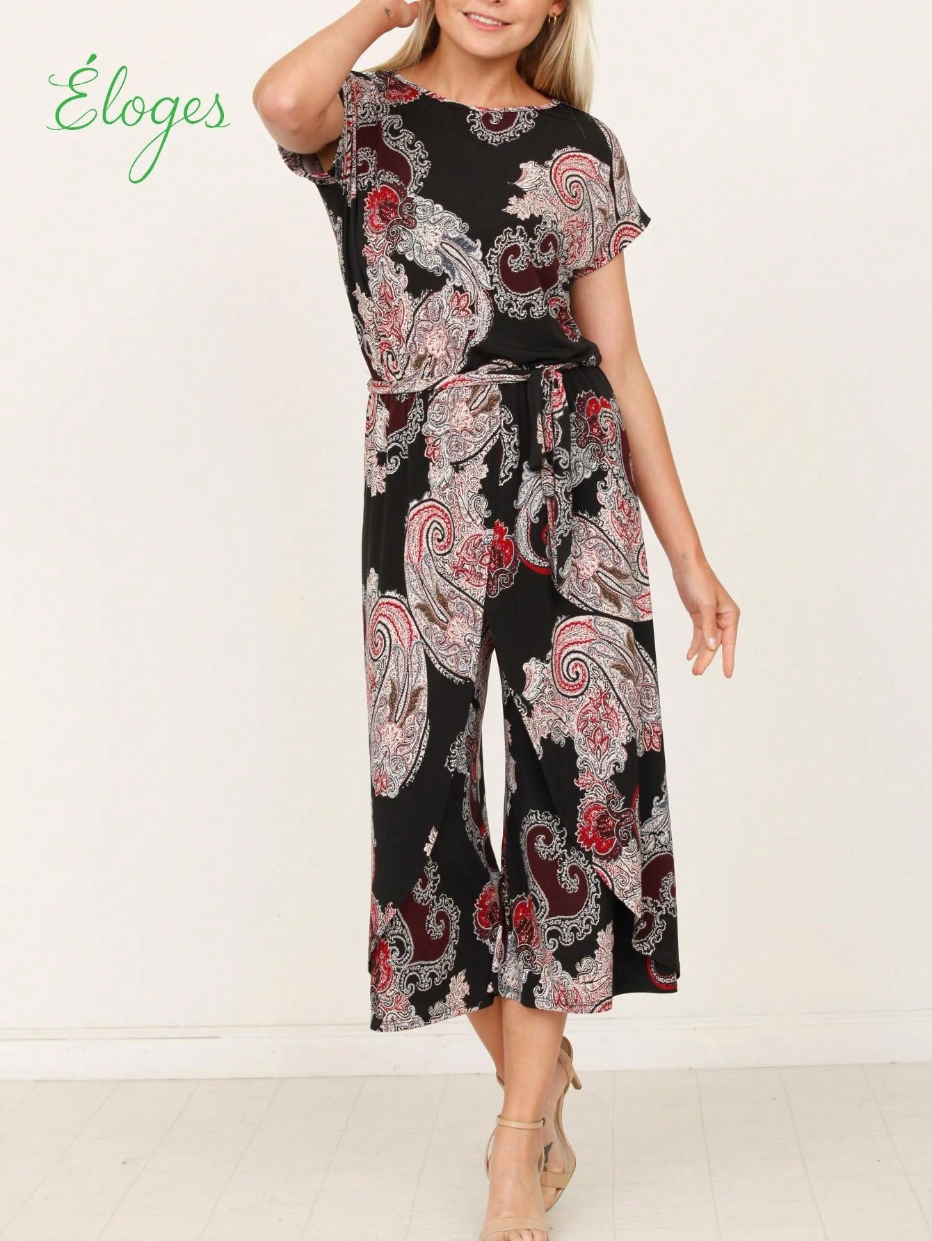 Boho Drawstring Black Charcoal Navy Y2K Romper Jumpsuit