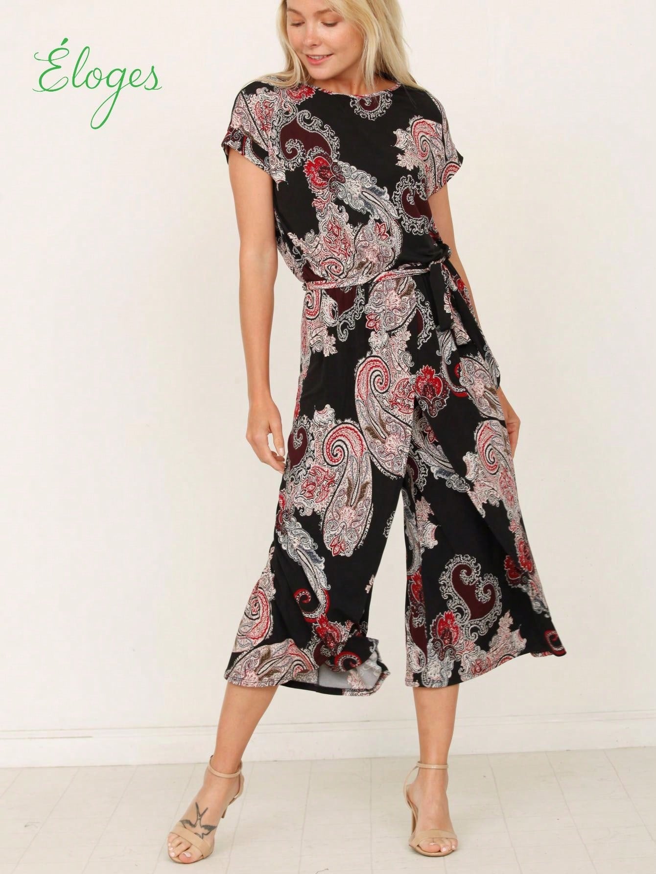 Boho Drawstring Black Charcoal Navy Y2K Romper Jumpsuit